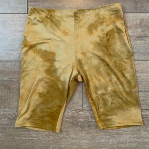 Tie Die Biker Shorts